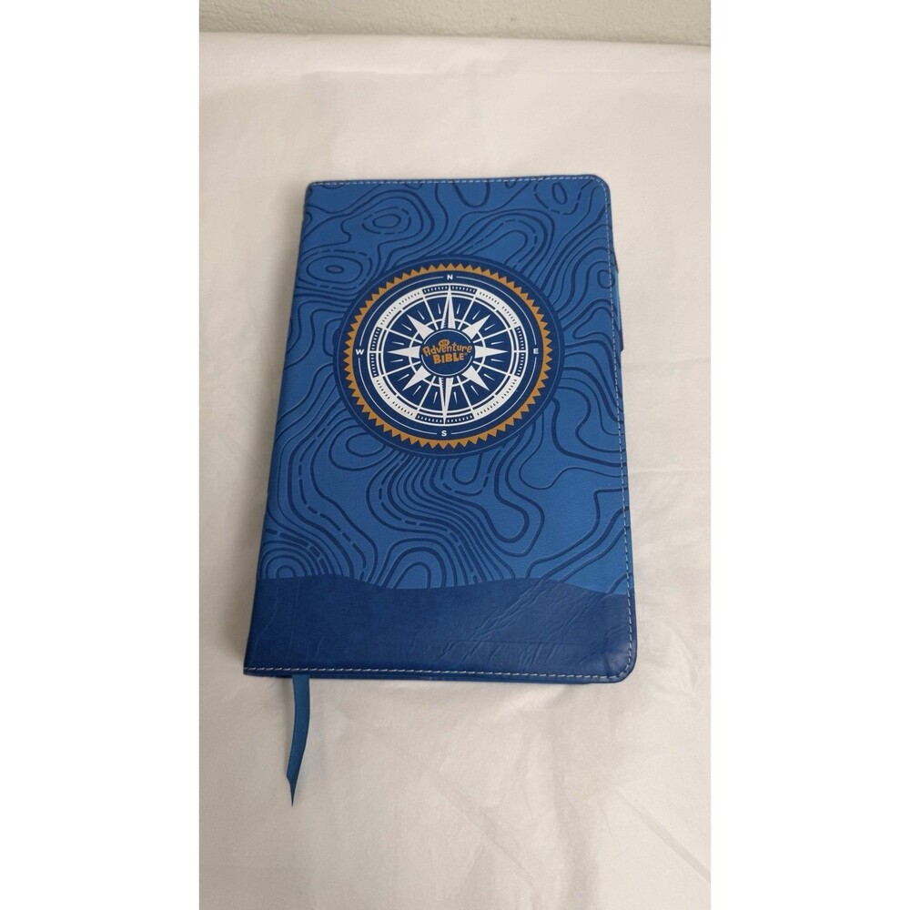 NIV Adventure Bible Blue Leathersoft Full Color Kids Study Bible 9780310458227